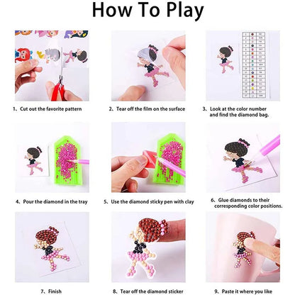 EASY STICKES FOR DISNEY KIDS 5D