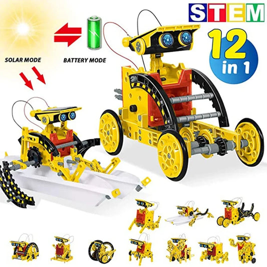 Robo Scientific Experiment - Solar Energy - 12 Shapes