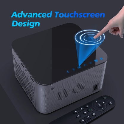 Magcubic Android 11 4K Smart Projector 580ANSI 1920*1080P Full HD Wifi6 BT5.0 Allwinner H713 Voice Control Home Cinema Theater