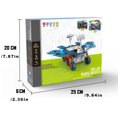 Solar Power Mars Rover STEM Educational Toys for Kids Space Toys DIY Science Kit with 2 Energy Modes as Birthday Gifts for Kids