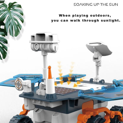 Solar Power Mars Rover STEM Educational Toys for Kids Space Toys DIY Science Kit with 2 Energy Modes as Birthday Gifts for Kids