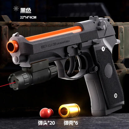 Children's Gun With Sight And Silencer Automatic