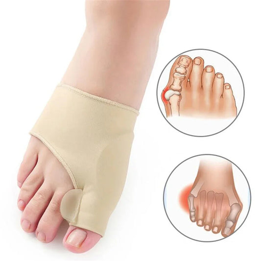 Pair of Bunion Corrective Socks with Silicone Separator Orthopedic Sock