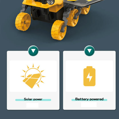 Solar Power Mars Rover STEM Educational Toys for Kids Space Toys DIY Science Kit with 2 Energy Modes as Birthday Gifts for Kids